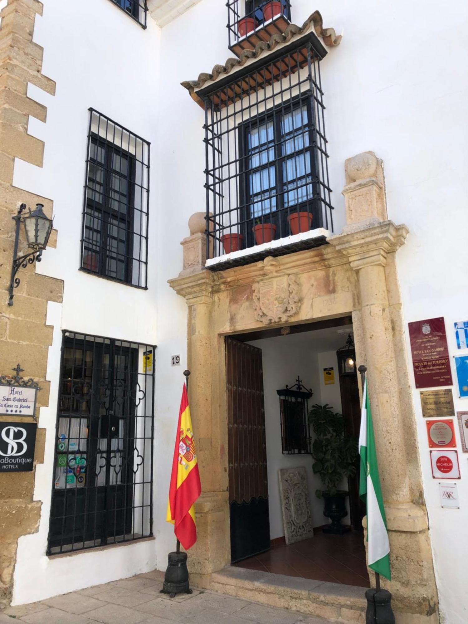 Hotel Soho Boutique Palacio San Gabriel Ronda Exterior foto